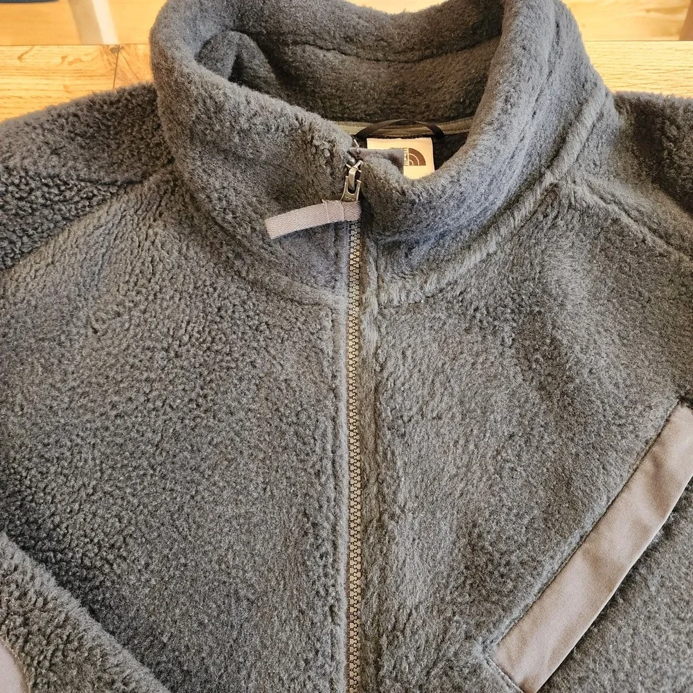 The North Face Full Men's Zip Heavy Weight All Seasons Black Fleece‎ Jacket XXL